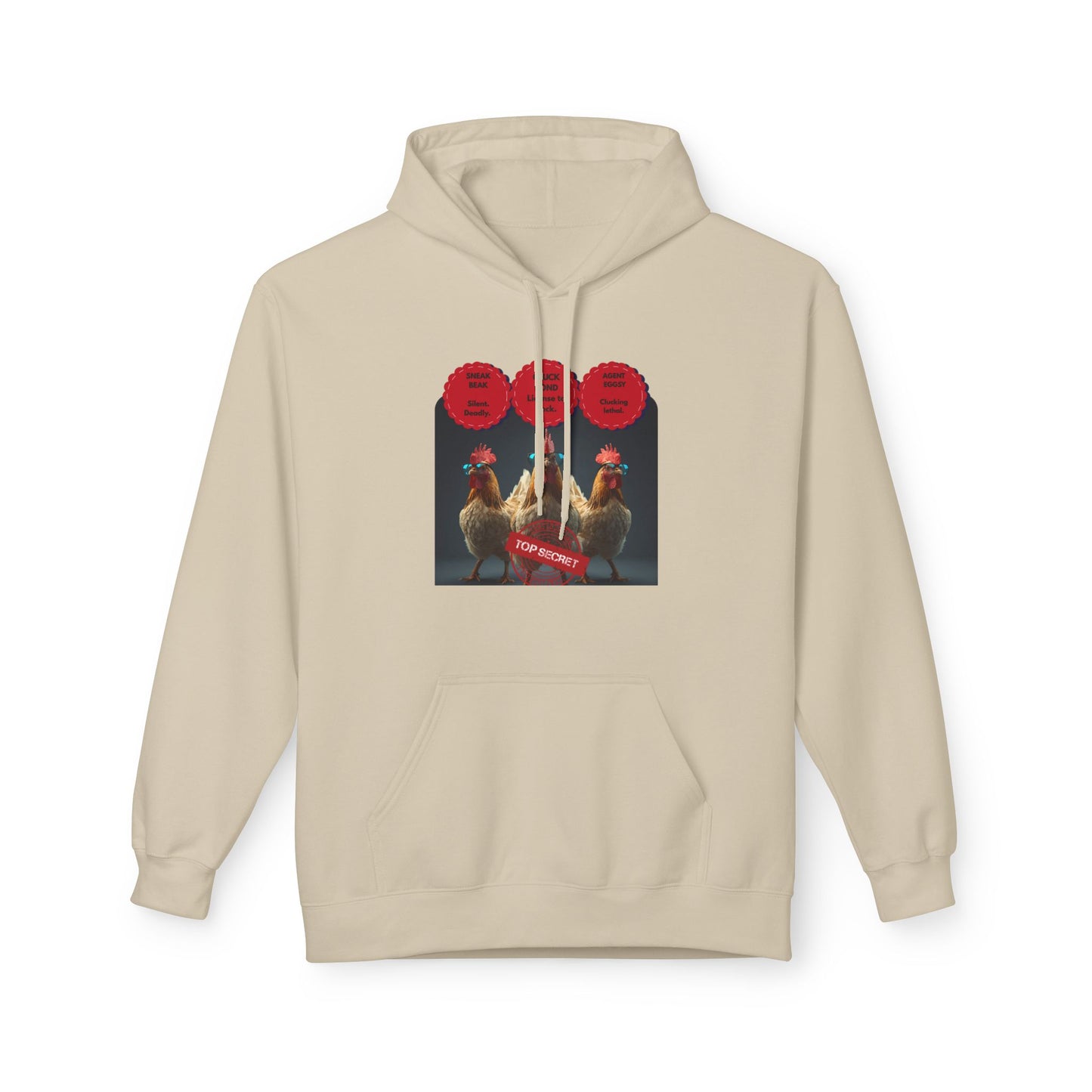 Spy Chicken T-Shirt —  Farm Chicken Graphic Sweatshirt