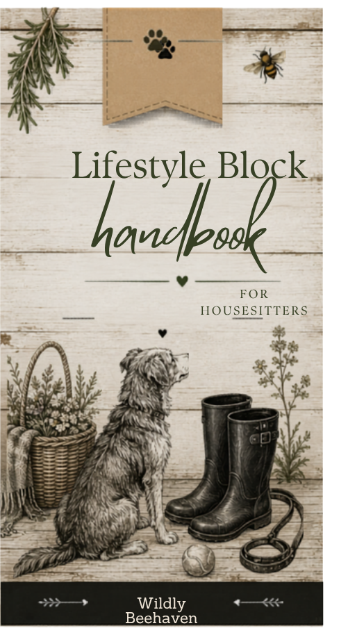 Lifestyle Block House Sitter Book