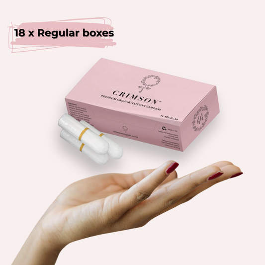 Regular Organic Tampons - 12 Month Supply