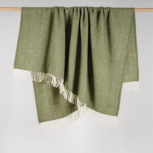Fishbone NZ Wool Throw